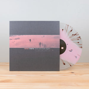 Rainer Maria "Look Now Look Again (25th Anniversary Edition)" ∙ Pink Stripe with Brown Splatter Vinyl ∙ LP