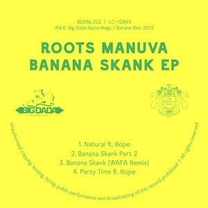 Roots Manuva "Banana Skank - 12"" ∙ Yellow Vinyl ∙ 12-inch EP