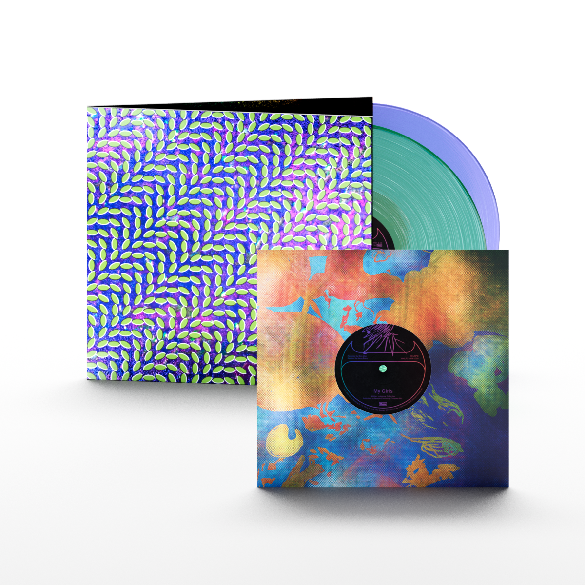 Animal Collective "Merriweather Post Pavilion (15th Anniversary Edition) (DELUXE EDITION)" ∙ Bluish & Translucent Green Vinyl ∙ 2xLP