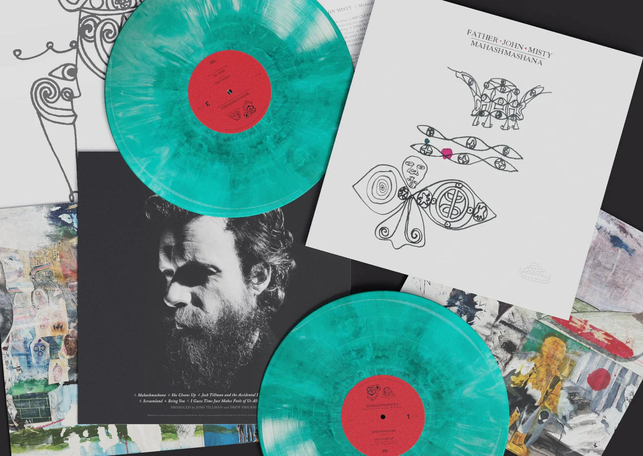 Father John Misty "Mahashmashana" ∙ 'Teal Marble' Vinyl ∙ 2xLP