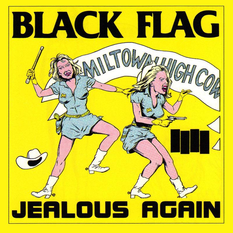 Black Flag "Jealous Again" 12-inch EP on vinyl!