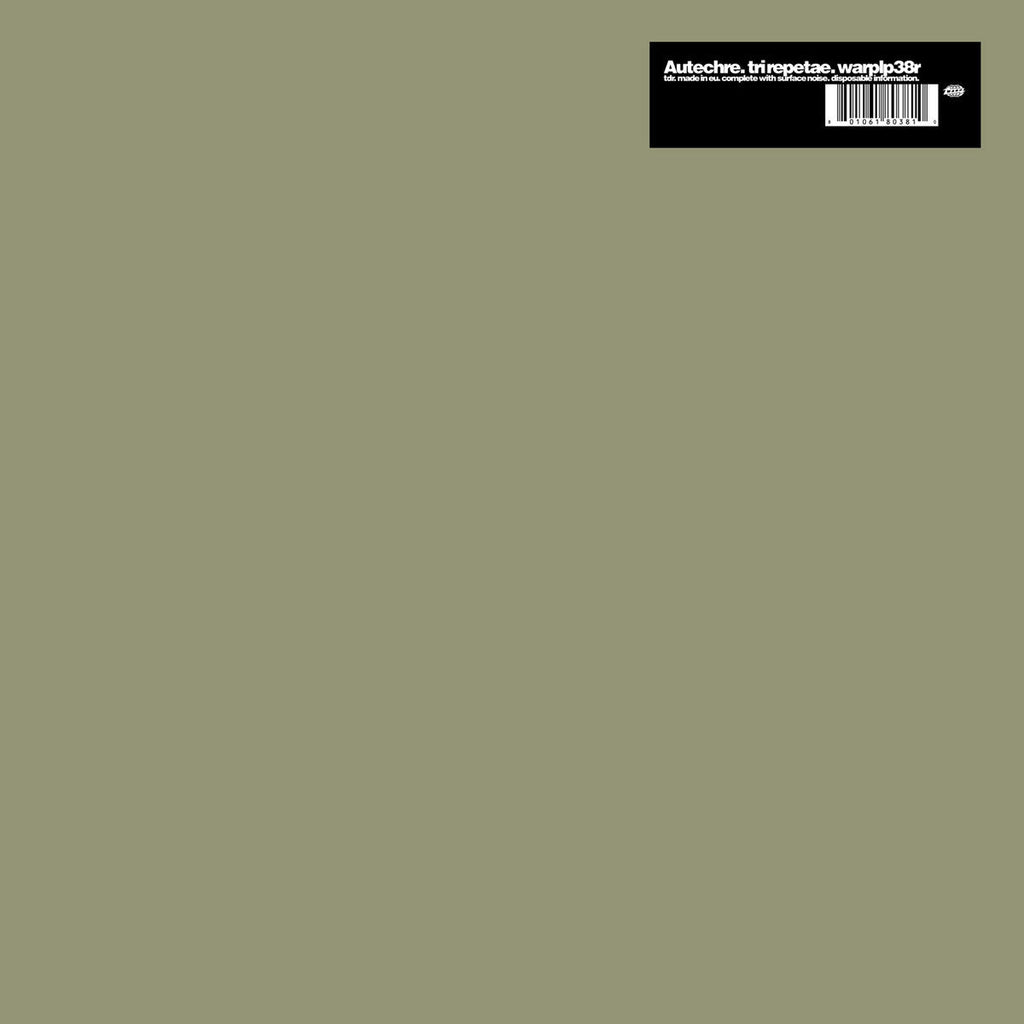 Autechre "Tri Repetae" 2xLP on vinyl!  