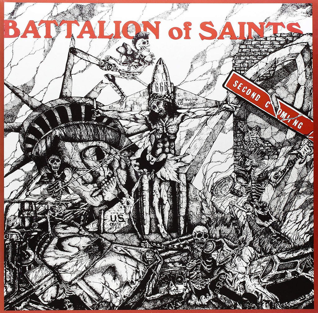 Battalion of Saints "Second Coming" LP on vinyl!  