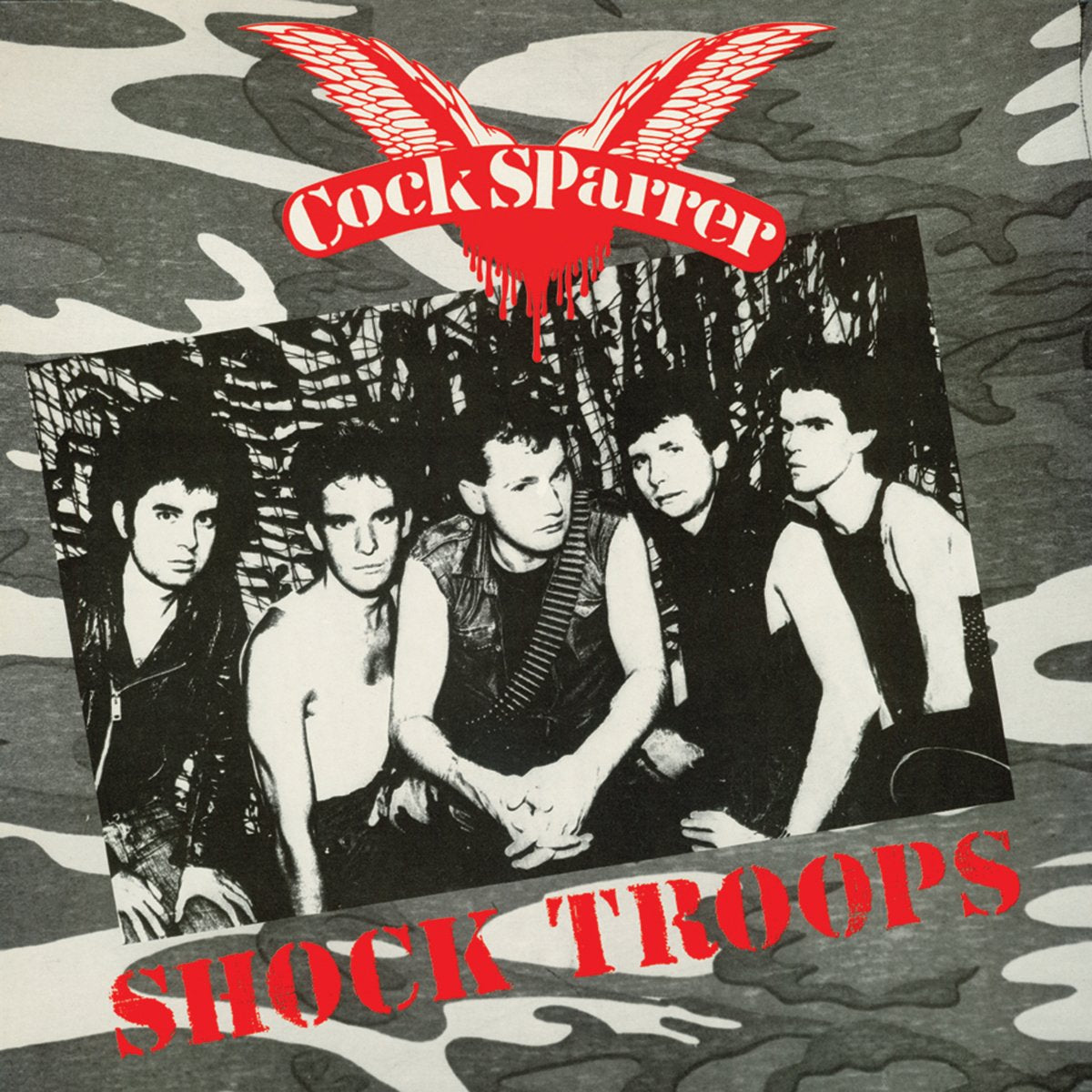 Cock Sparrer "Shock Troops" LP on vinyl!  