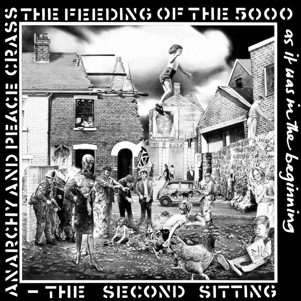 Crass "Feeding of the 5000 (The Second Sitting)" LP on vinyl! 