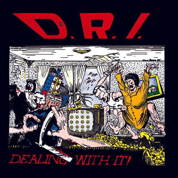D.R.I. "Dealing With It!" LP on vinyl!  