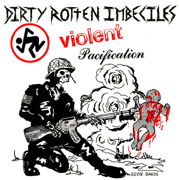 D.R.I. "Violent Pacification" 7" on vinyl!  