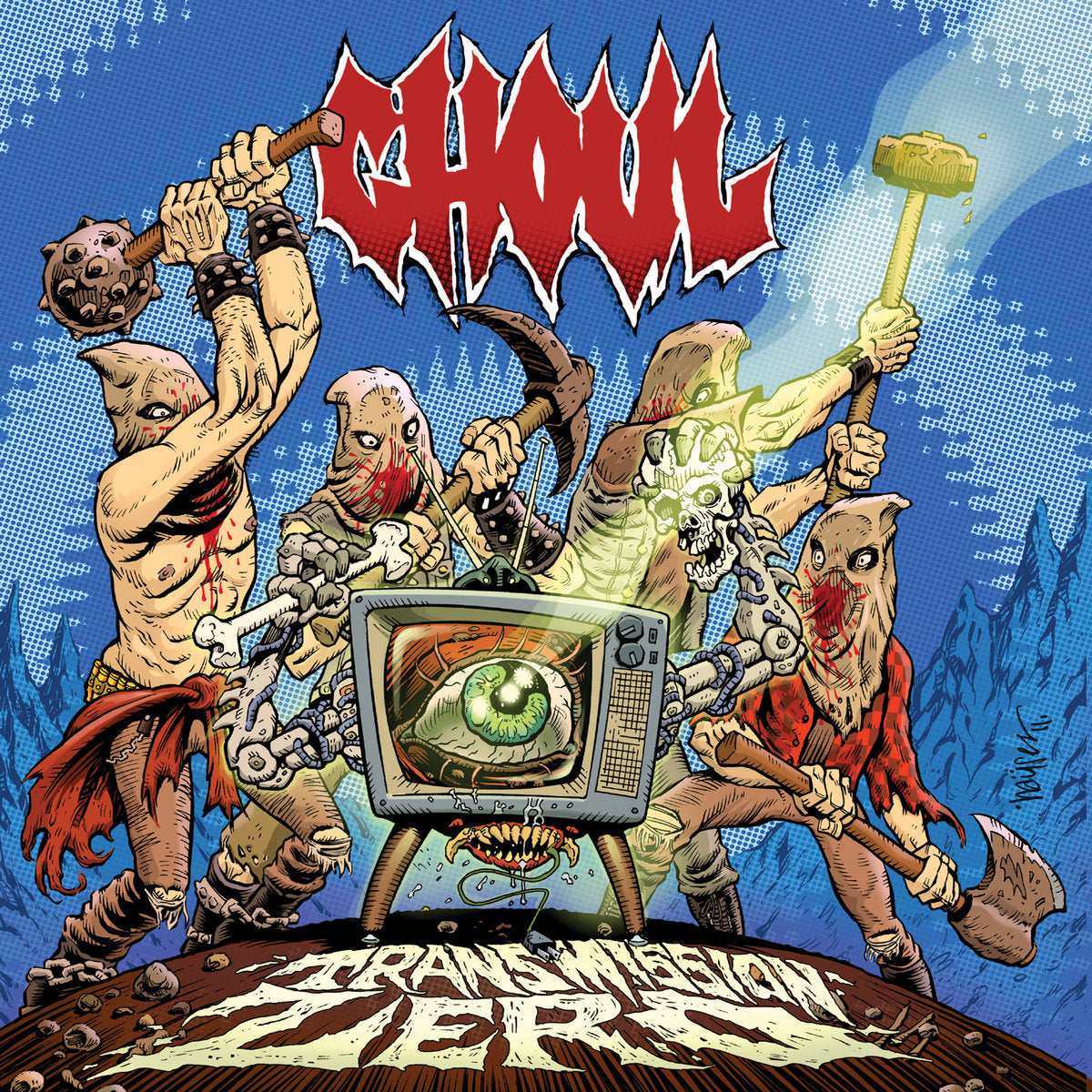 Ghoul "Transmission Zero" LP on vinyl!  