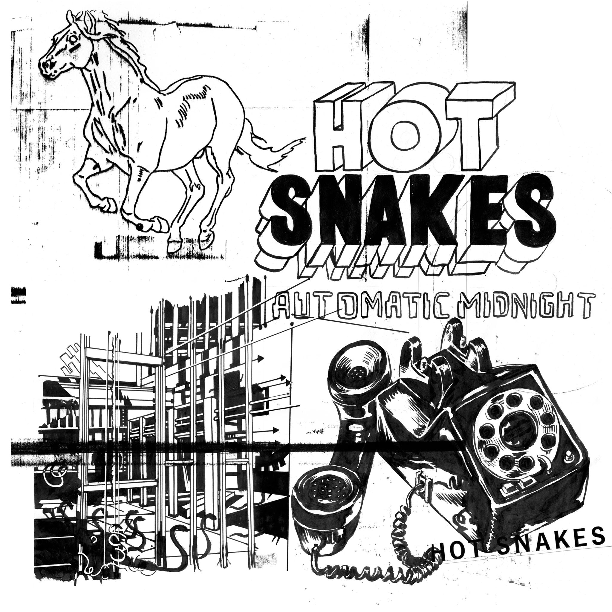 Hot Snakes "Automatic Midnight" LP on vinyl!  