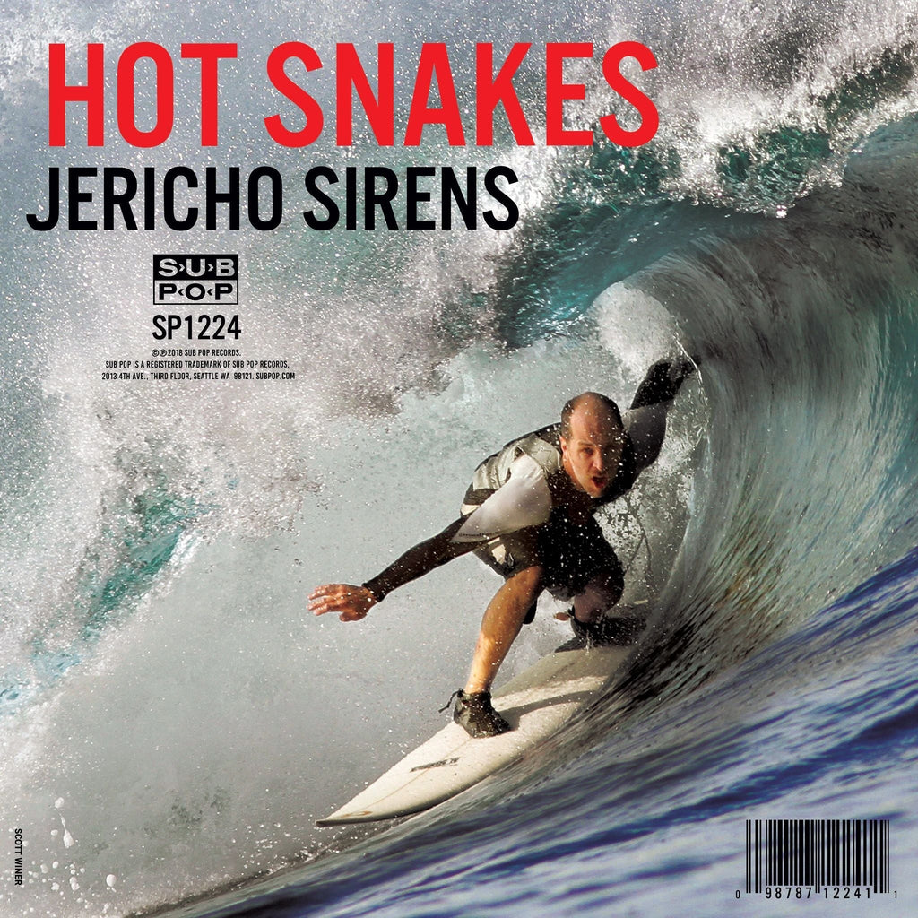 Hot Snakes "Jericho Sirens" LP on vinyl!  