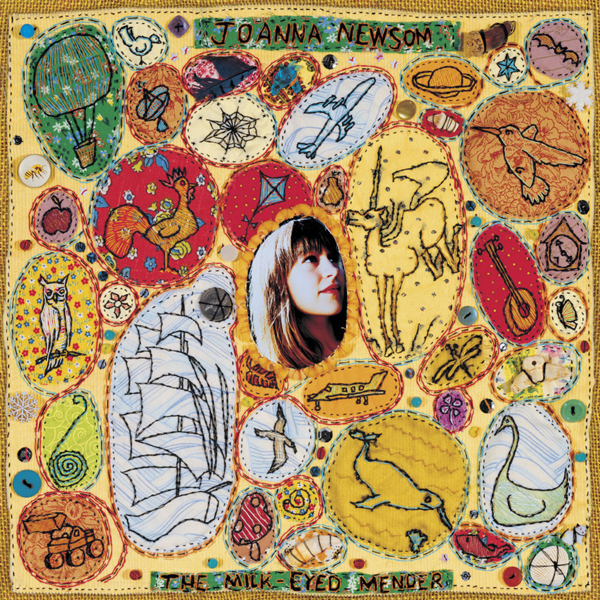 Joanna Newsom "The Milk-Eyed Mender" LP on vinyl!  