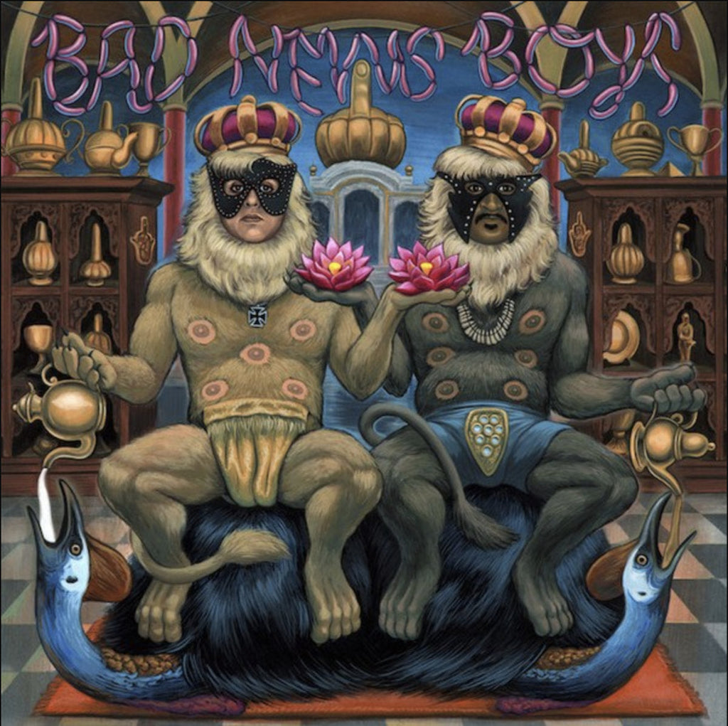 King Khan & Bbq Show "Bad News Boys" LP on vinyl!  