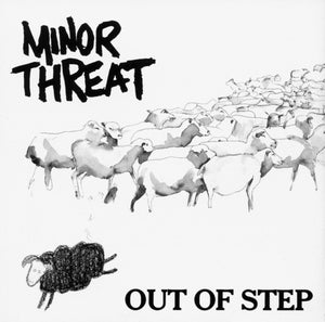 Minor Threat "Out Of Step" EP on vinyl!  