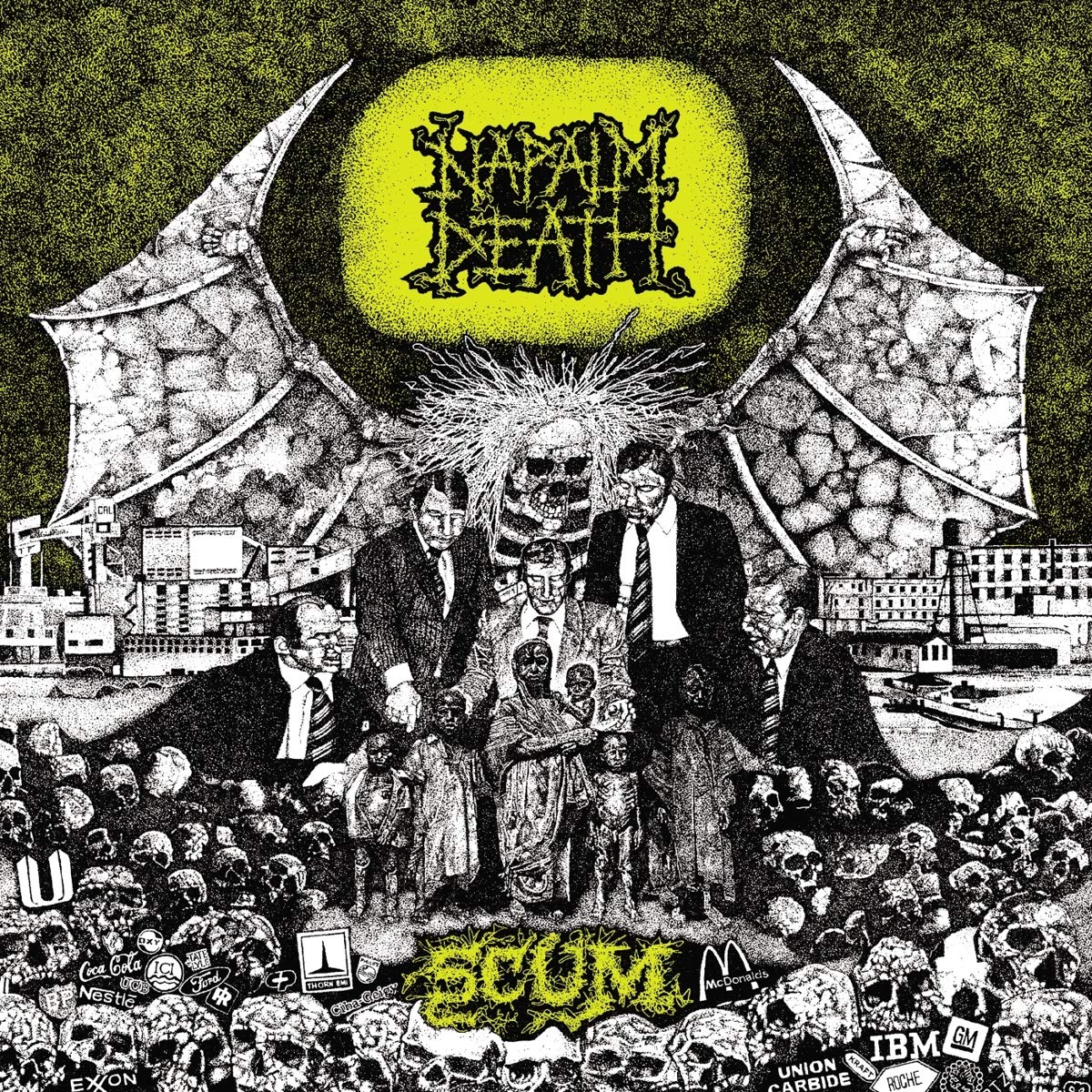 Napalm Death "Scum" LP on vinyl! 