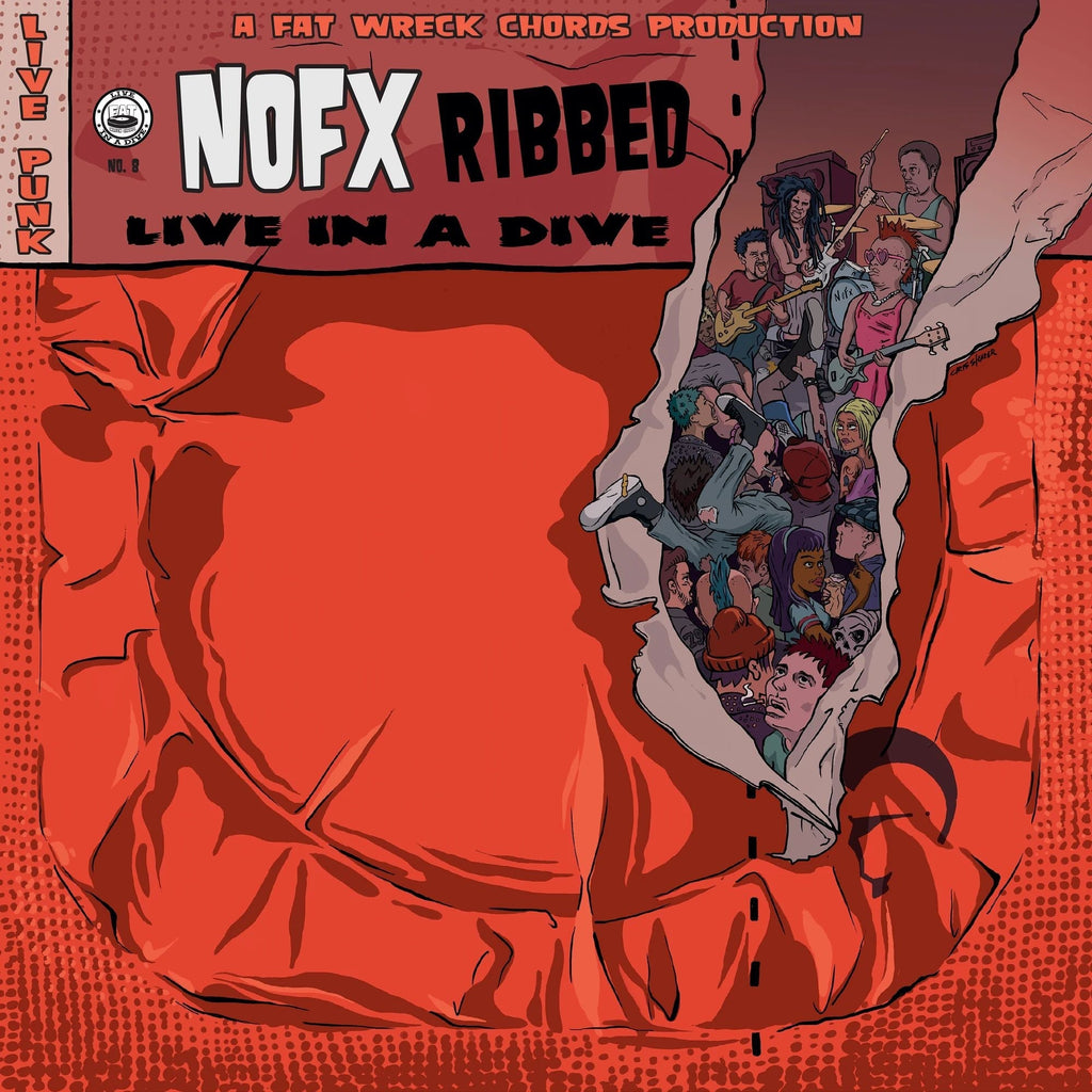 NOFX "Ribbed: Live In A Dive" LP on vinyl!  