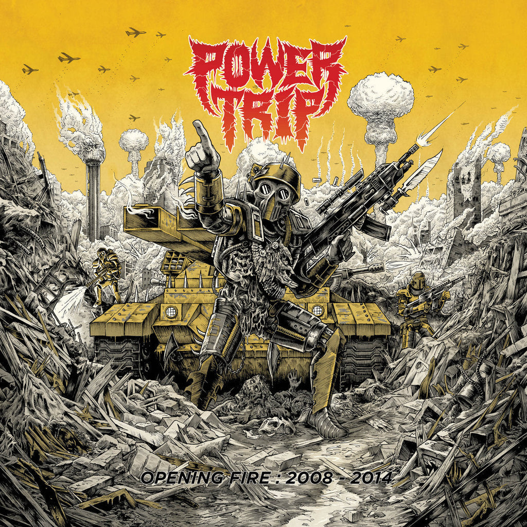 Power Trip "Opening Fire: 2008-2014" LP on vinyl!  