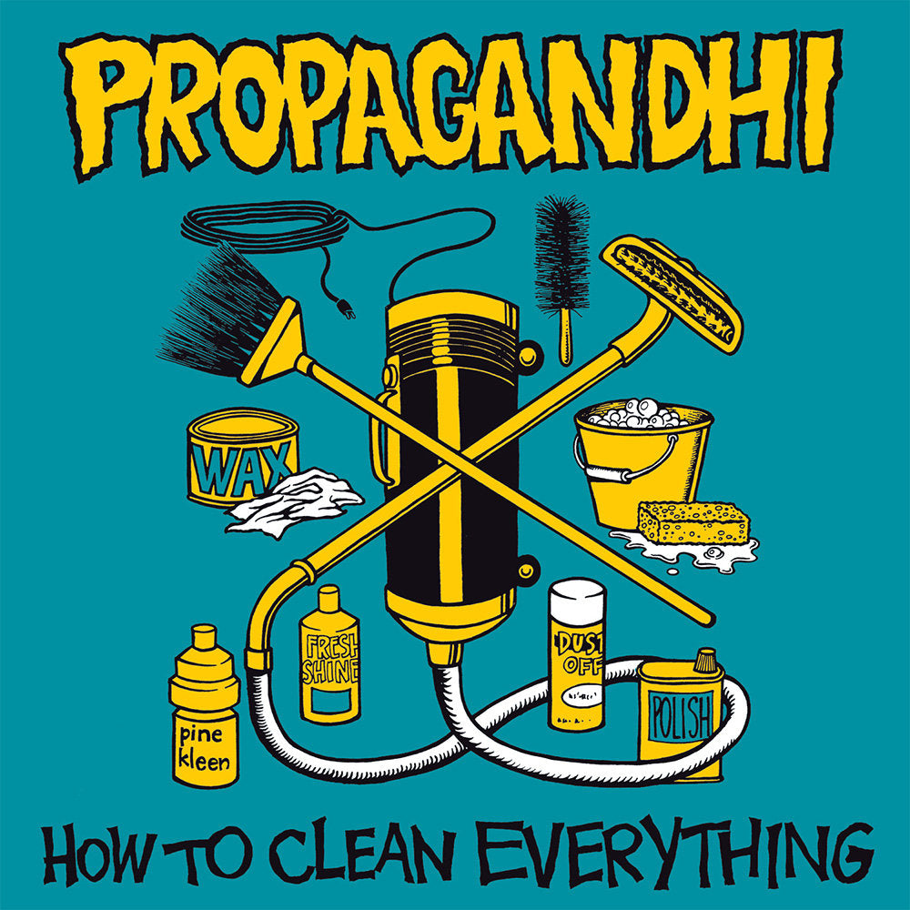 Propagandhi "How to Clean Everything" LP on vinyl! 