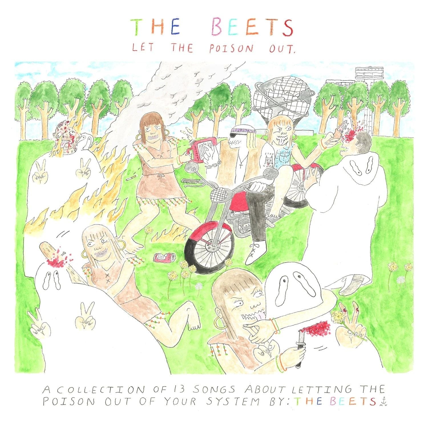 The Beets "Let The Poison Out" LP on vinyl!  