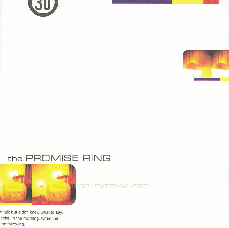 The Promise Ring "30 Degrees Everywhere" LP on vinyl!  